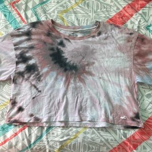 Hollister must have collection cotton cropped tee